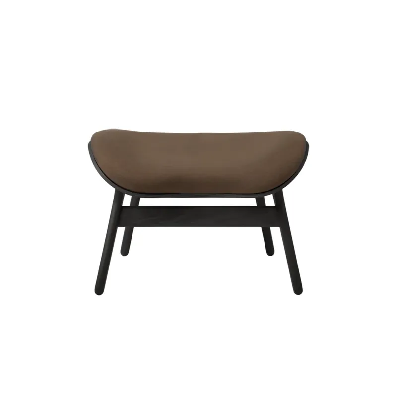 A Conversation Piece Ottoman Fotpall Black Oak/Mocca Fynd